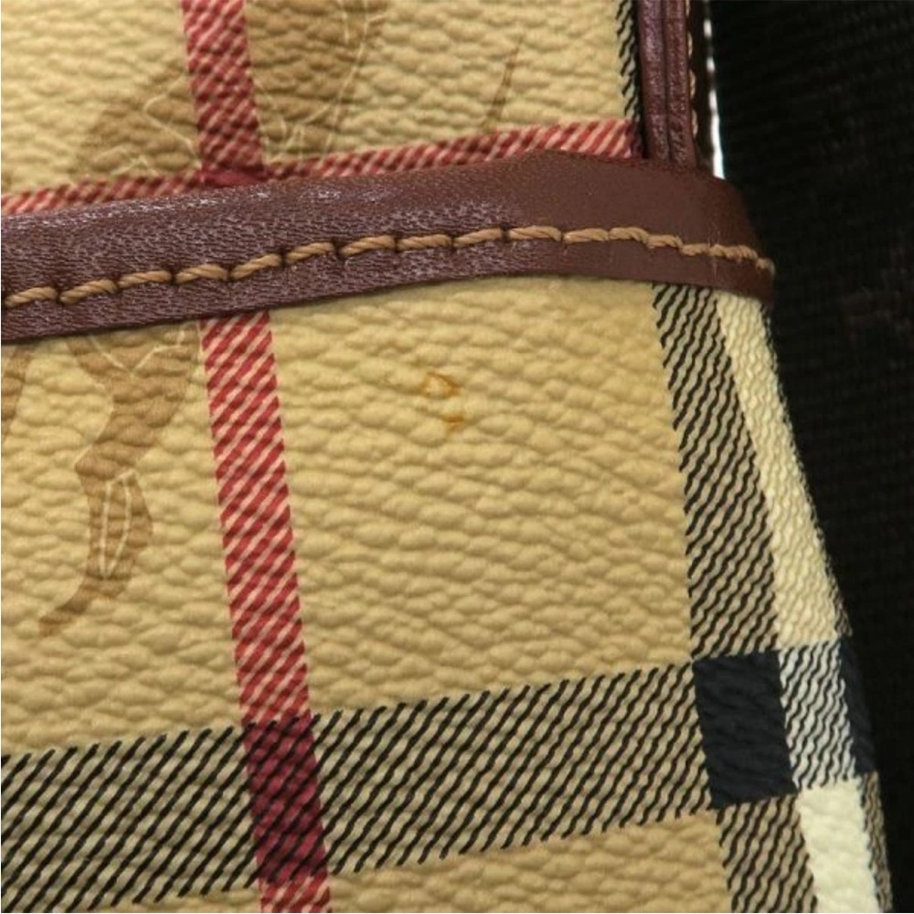 Burberry Tan and Brown Check Shoulder Bag Unisex - Picture 4 of 10
